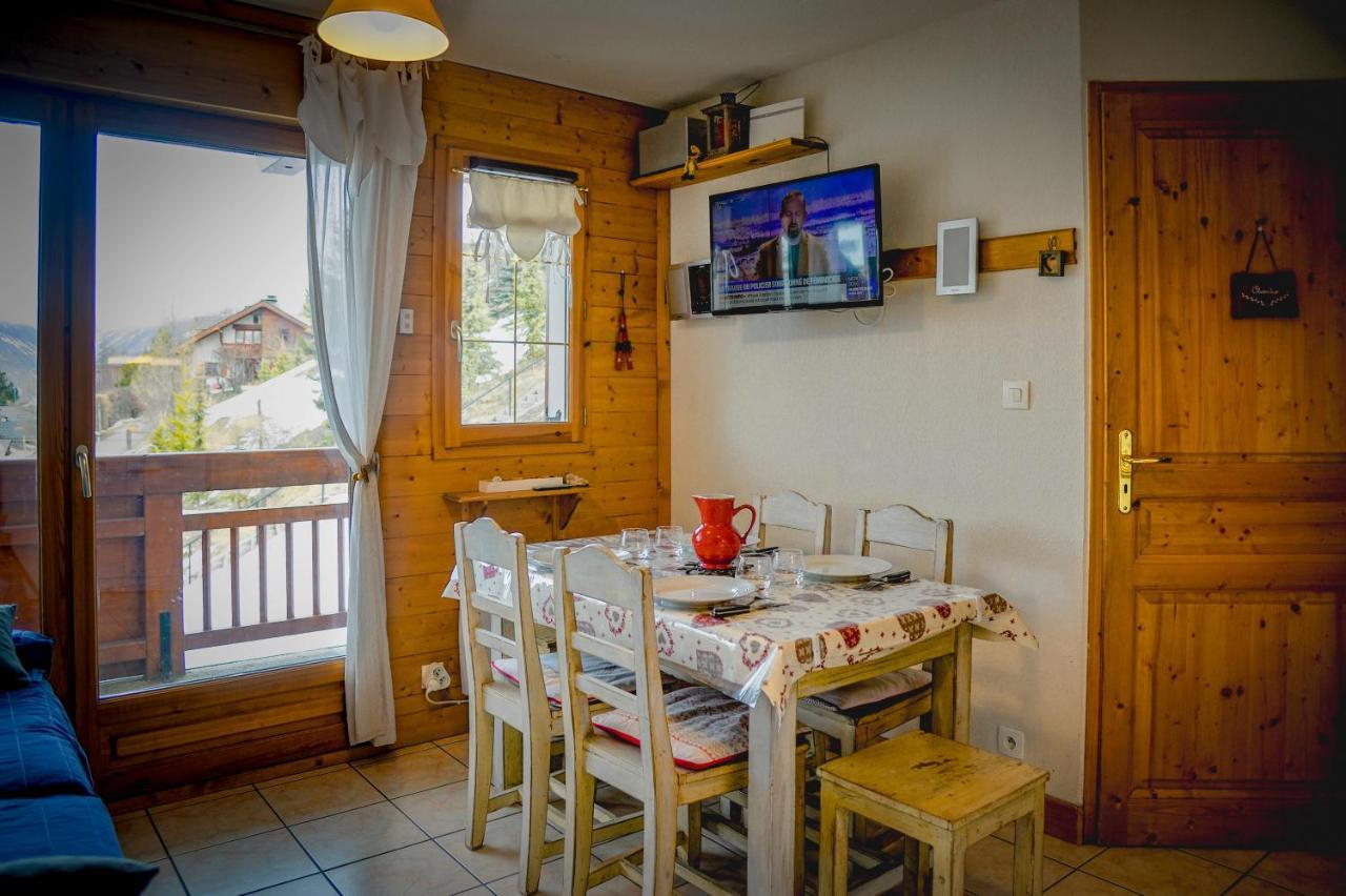 T2 Meuble Tourisme 3 Etoiles, Pied Des Pistes-Parking Prive Avec Balcon Et Superbe Vue Apartment Les Deux Alpes Ngoại thất bức ảnh